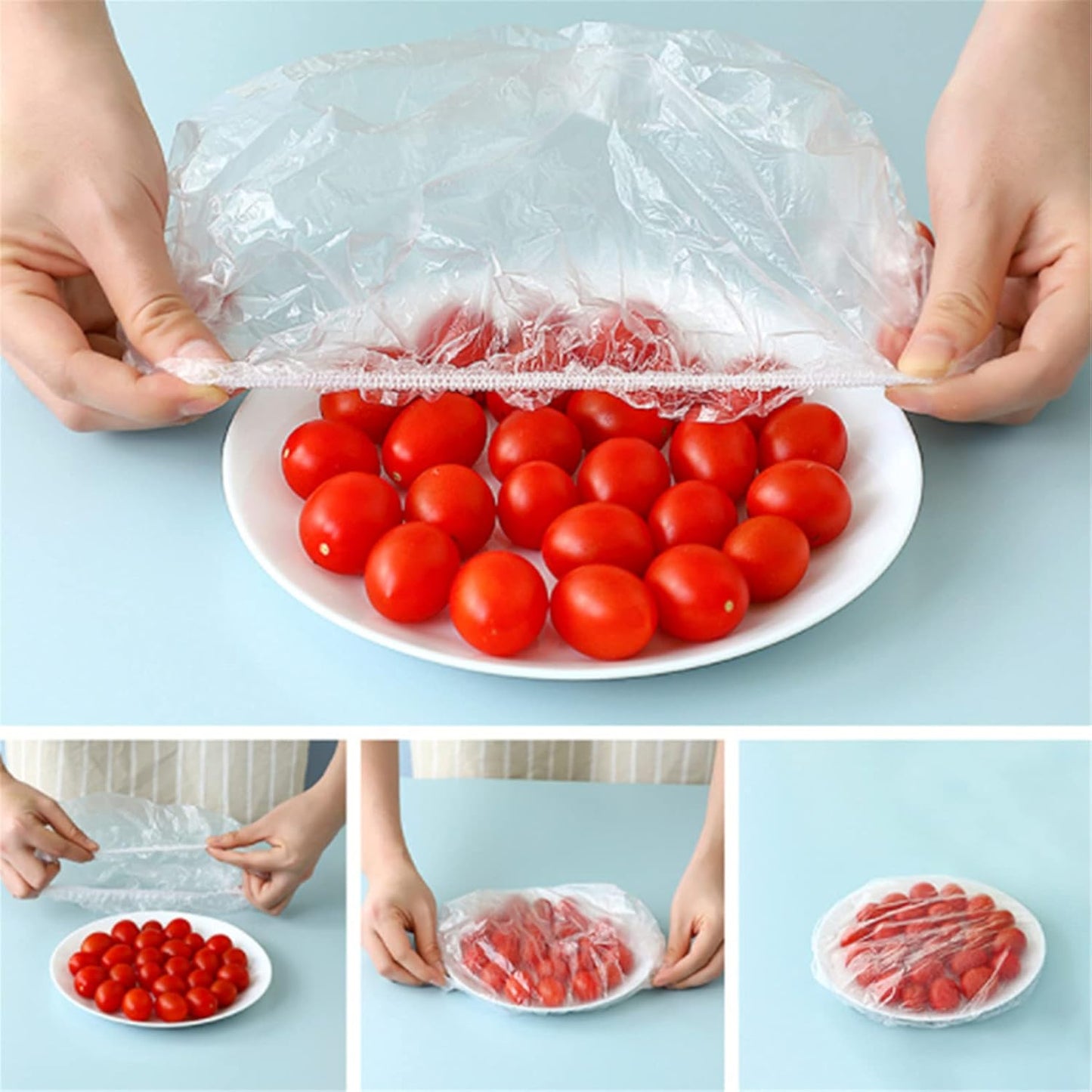 Disposable Food Covers - أكياس اغطية صحون الأكل