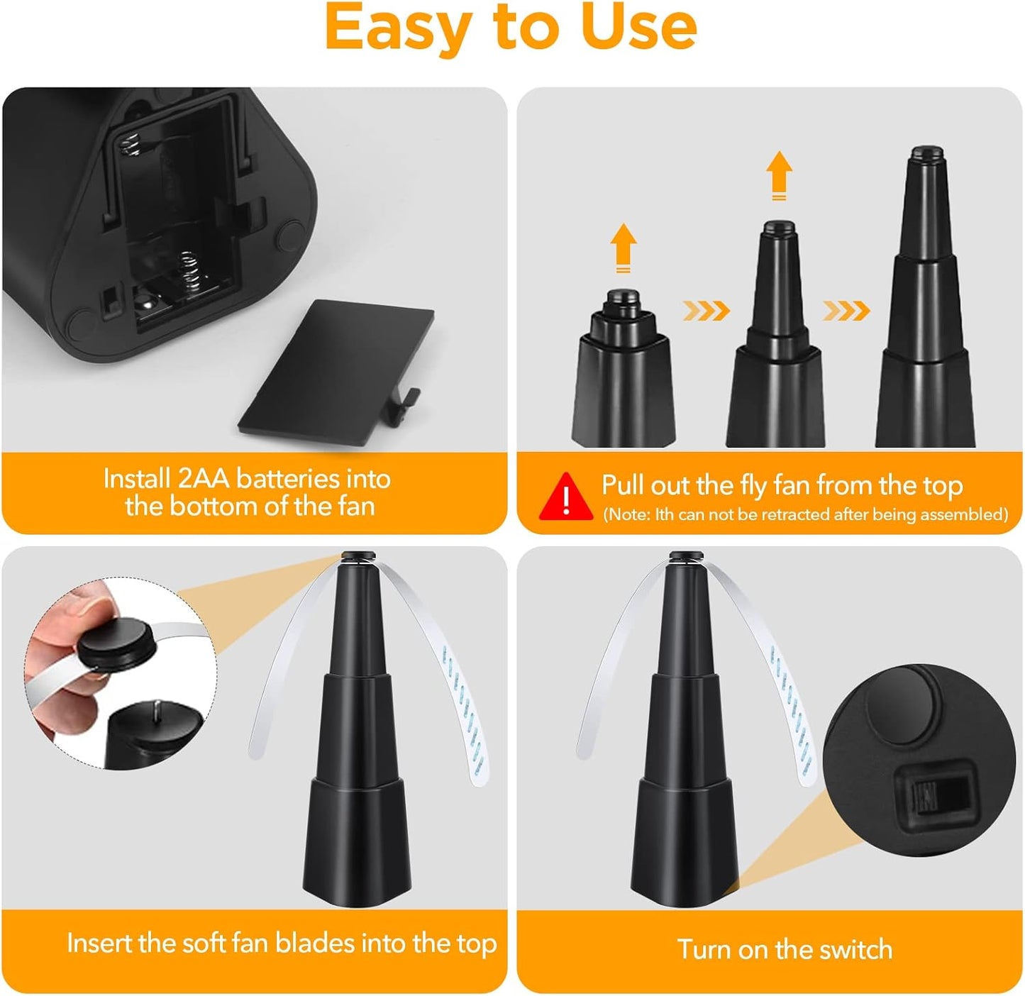 Fan Fly Repeller - مروحة طرد الذباب