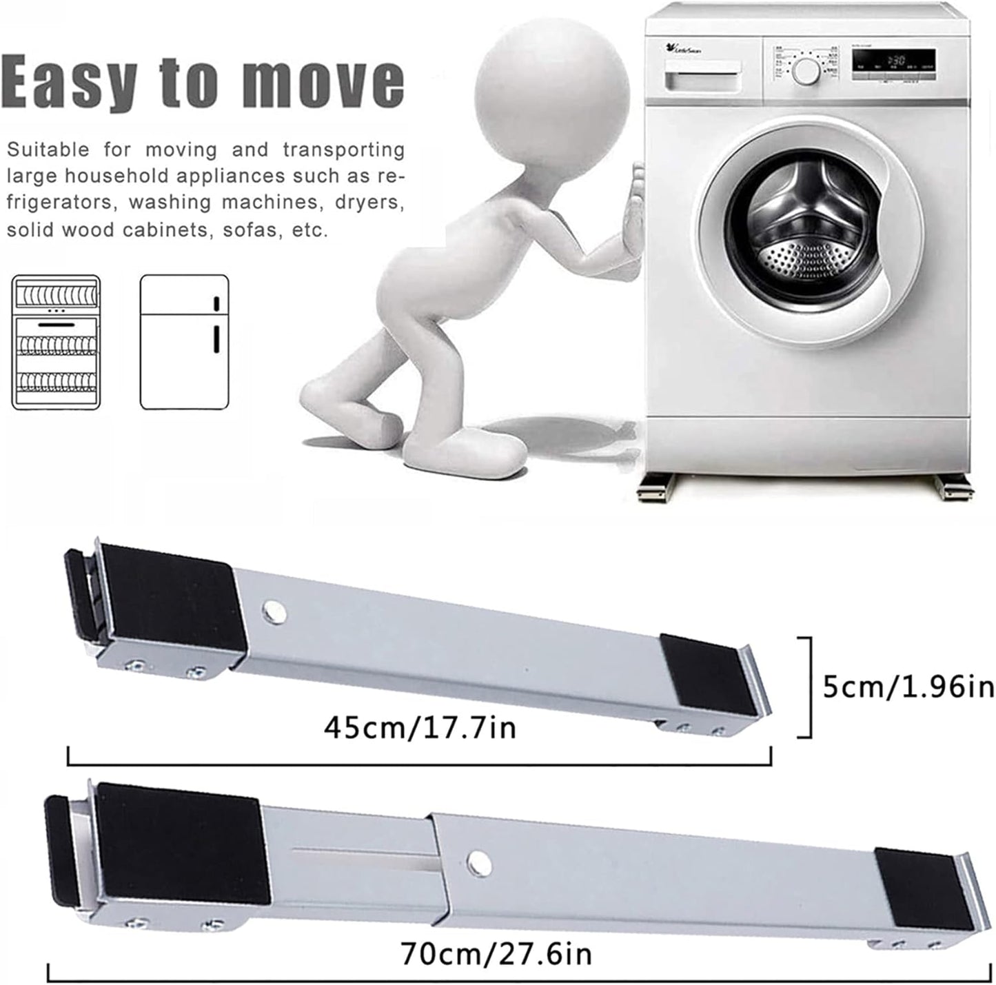 Refrigerator Sliders - ستاند سكة للبراد