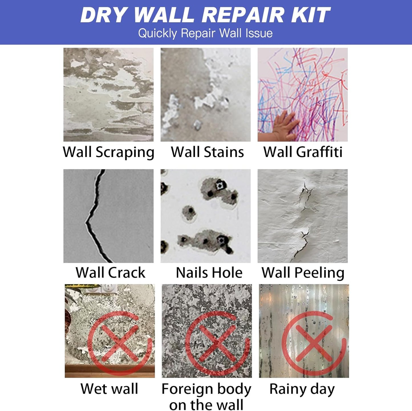 Wall repair Paste - معجون اصلاح الجدران
