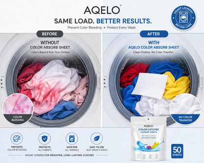 Laundry Color Absorber Napkins - مناديل سحب لون الغسيل