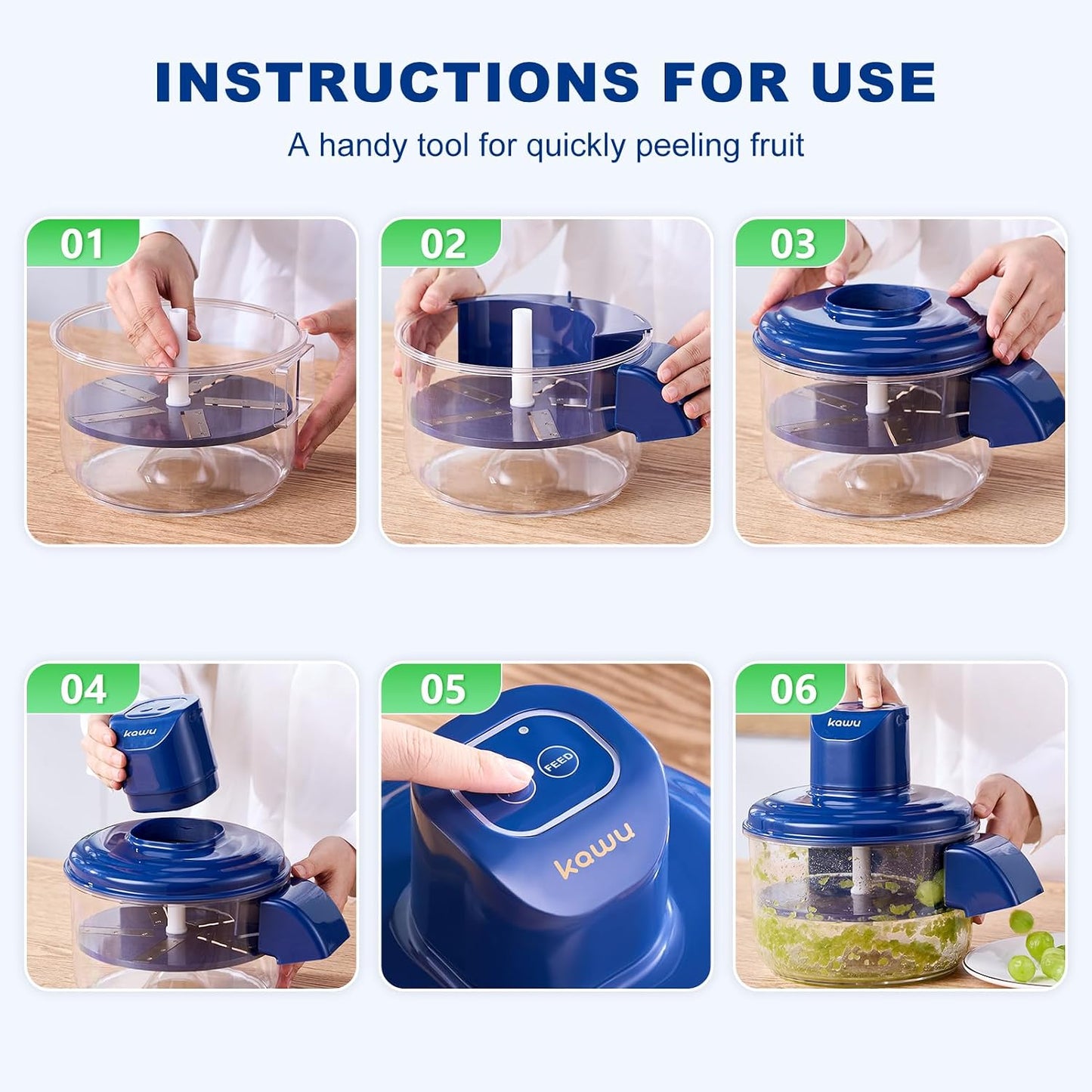 Automatic Garlic Peeler - قشارة ثوم كهربائية