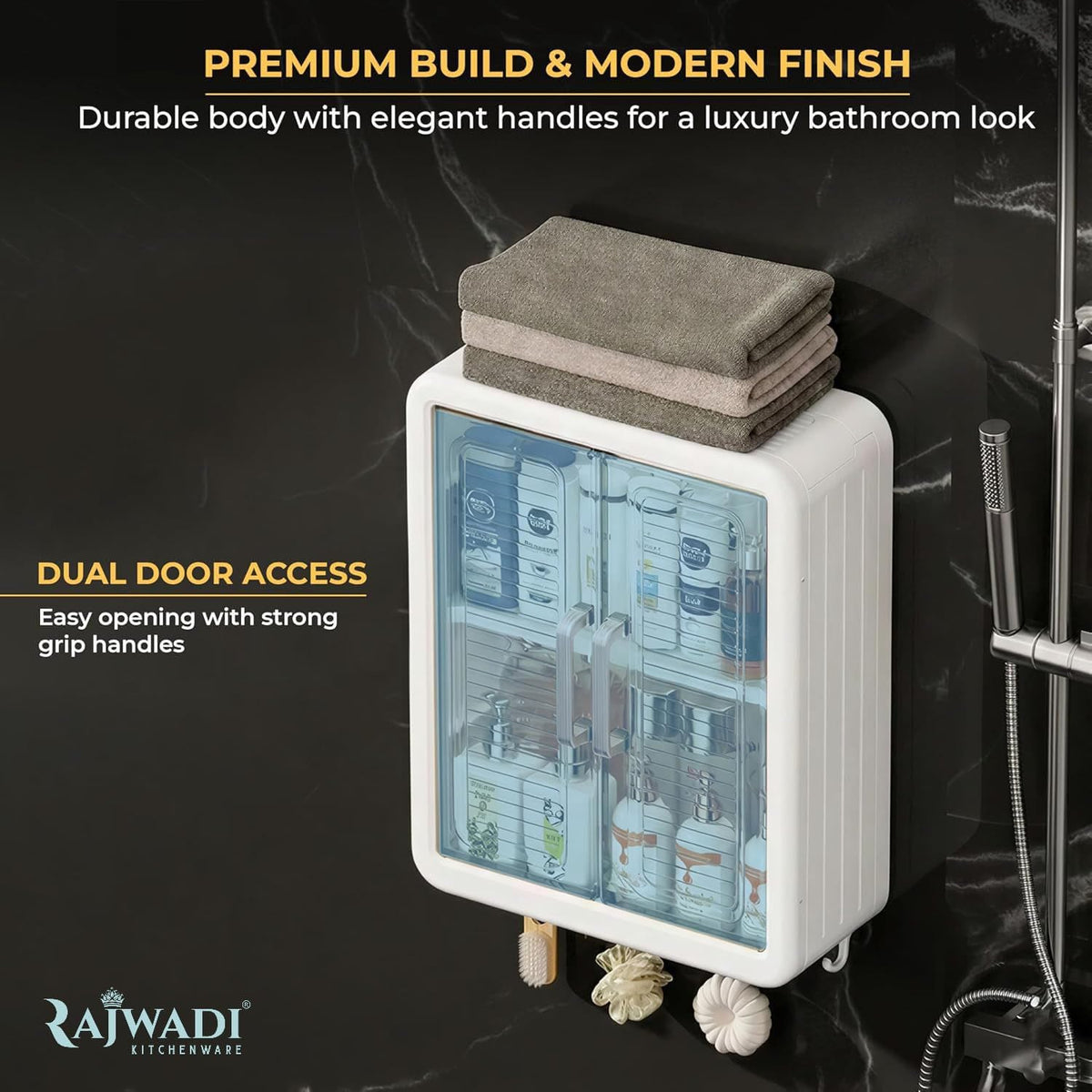 Mounted Storage Rack - خزانة صيدلية مع تعاليق
