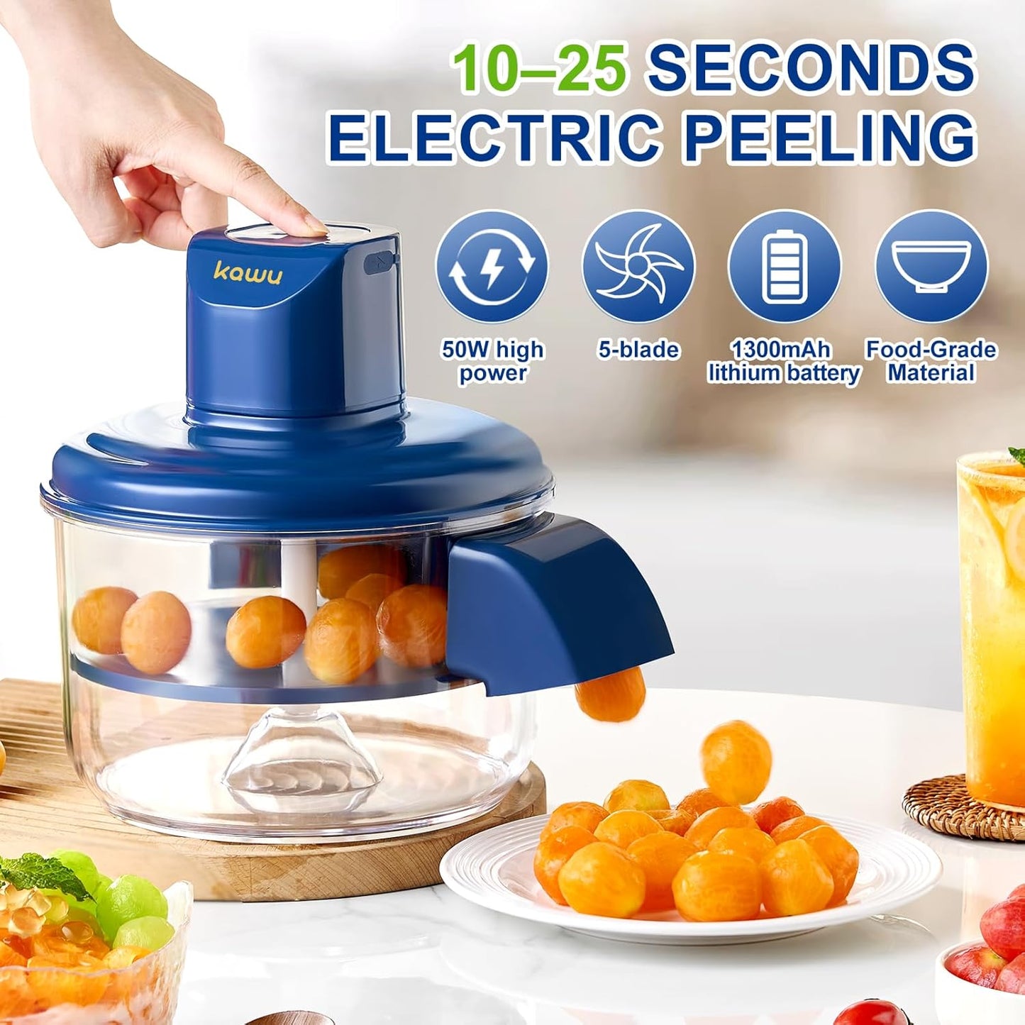 Automatic Garlic Peeler - قشارة ثوم كهربائية