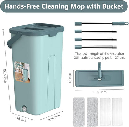 Mop with Bucket - ممسحة مع سطل