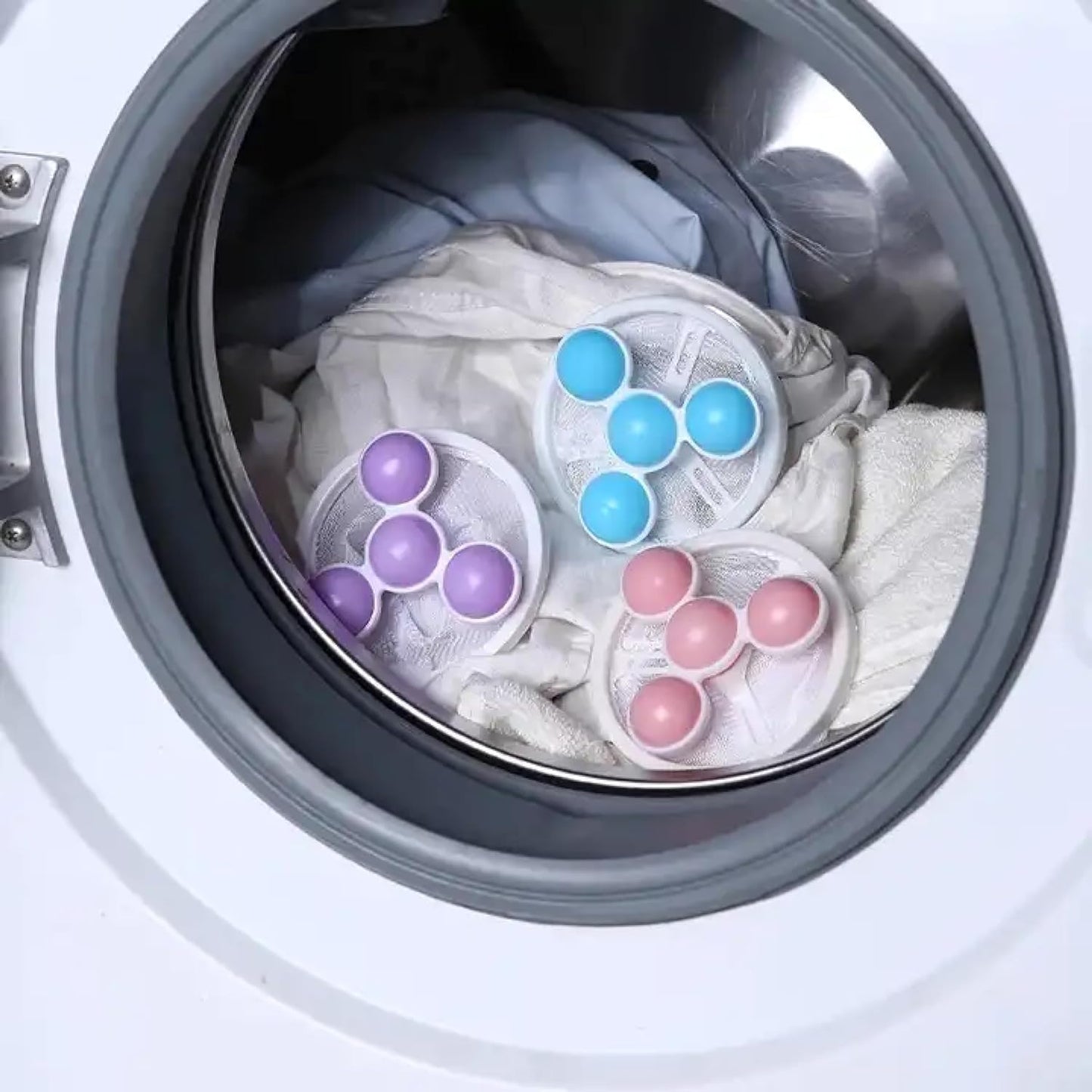 Washing Machine Lint Ball - كرة ازالة الوبر