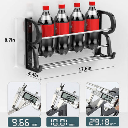 Adhesive 2 layer shoe rack - منظم احذية طبقتين