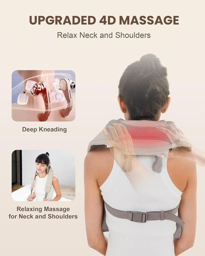 Rechargeable Neck Massager - مكنة مساج للرقبة تشريج