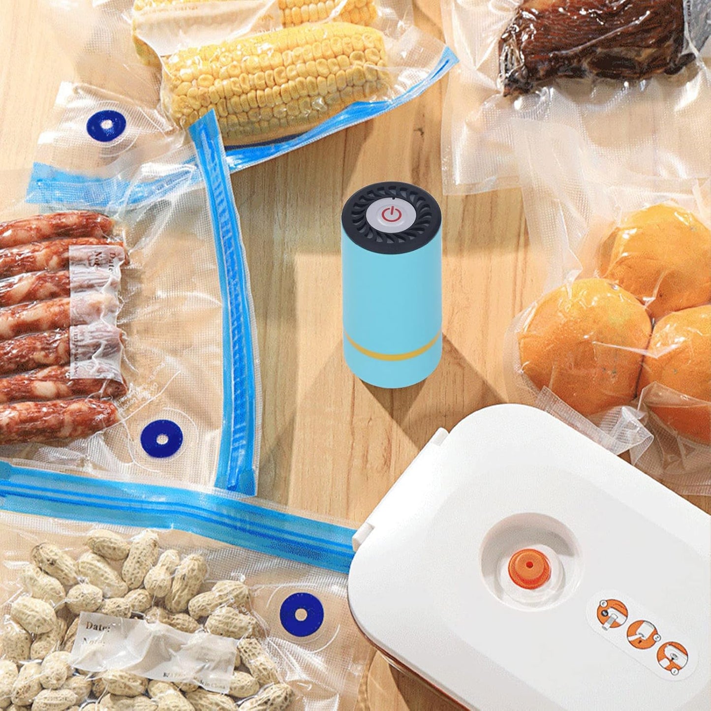 Vacuum Bags Sealing Machine - مكنة سحب الهواء