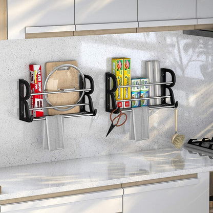 Adhesive 2 layer shoe rack - منظم احذية طبقتين