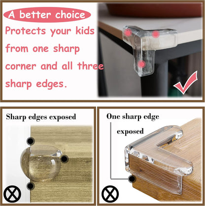 Silicon Corner protectors - زوايا طاولة سيليكون