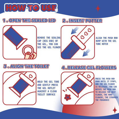 Toilet Bowl Gel Stamps - جل منظف كرسي الحمام