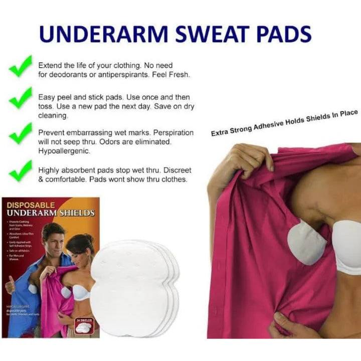 Underarm Pads - فوط للتعرق