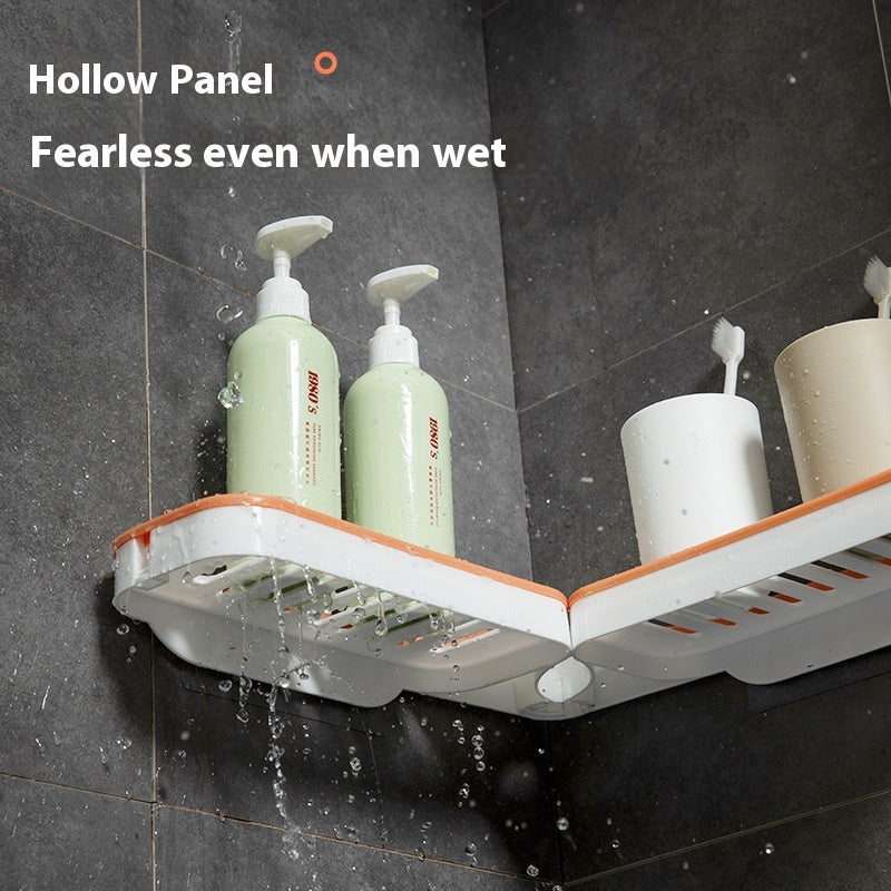 Foldable Bathroom Shelf - رف حمام قابل للطي