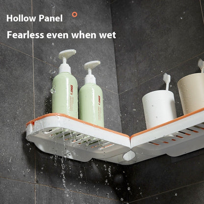 Foldable Bathroom Shelf - رف حمام قابل للطي