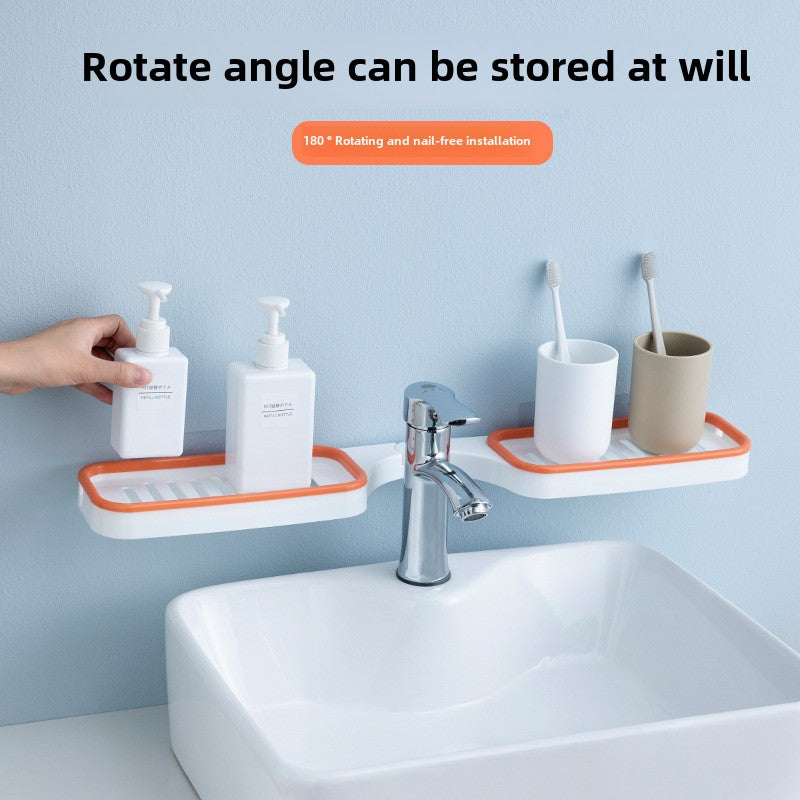 Foldable Bathroom Shelf - رف حمام قابل للطي