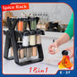 18 Jars Rotating spice rack shelf