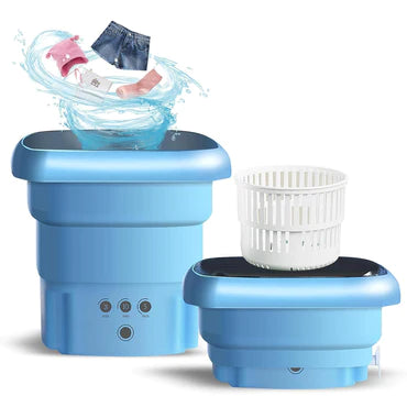 غسالة ملابس قابلة للطي