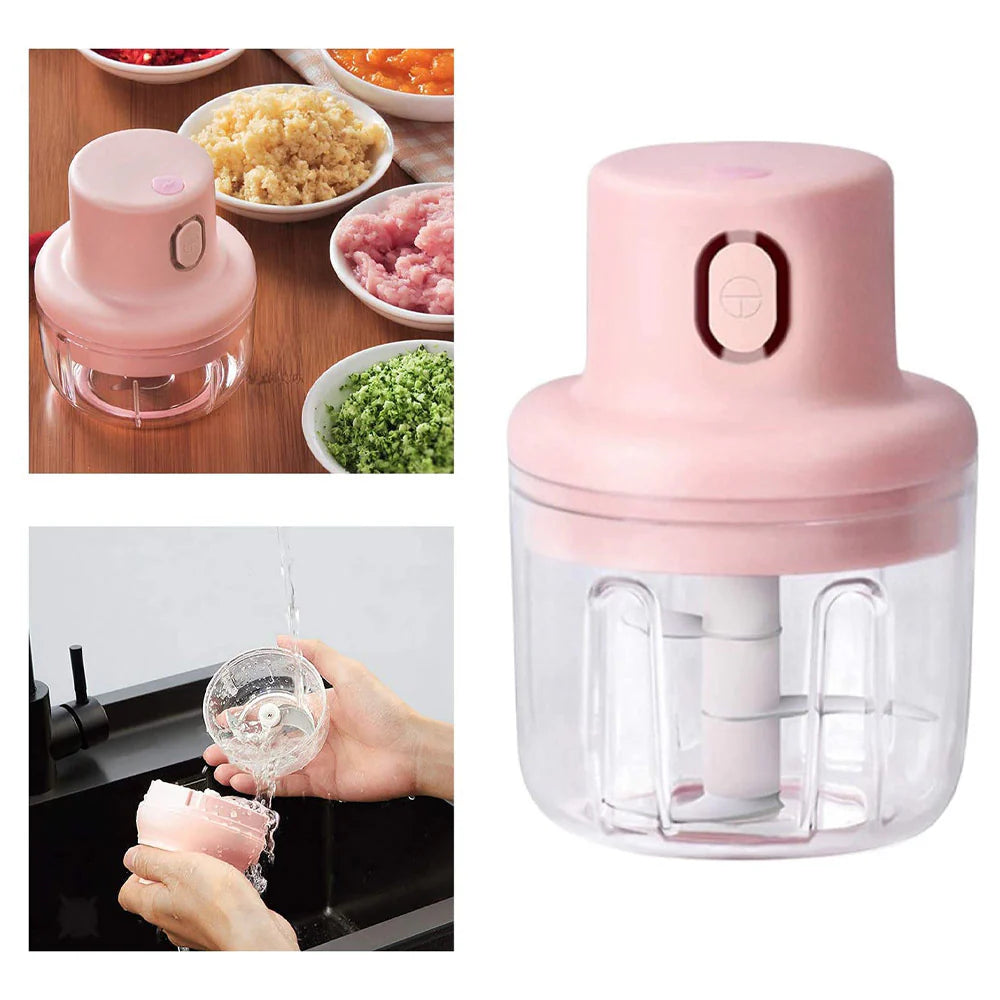 Rechargeable Garlic Chopper - مكنة ثوم تشريج