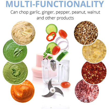 Rechargeable Garlic Chopper - مكنة ثوم تشريج