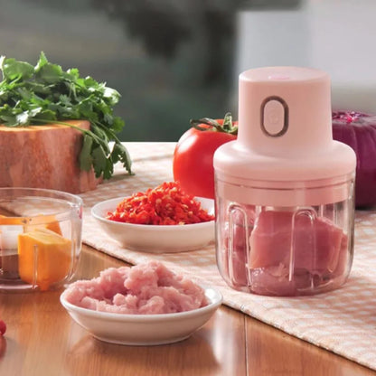 Rechargeable Garlic Chopper - مكنة ثوم تشريج