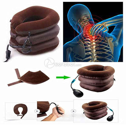 Neck Pain Reliever - وسادة رقبة قابلة للنفخ