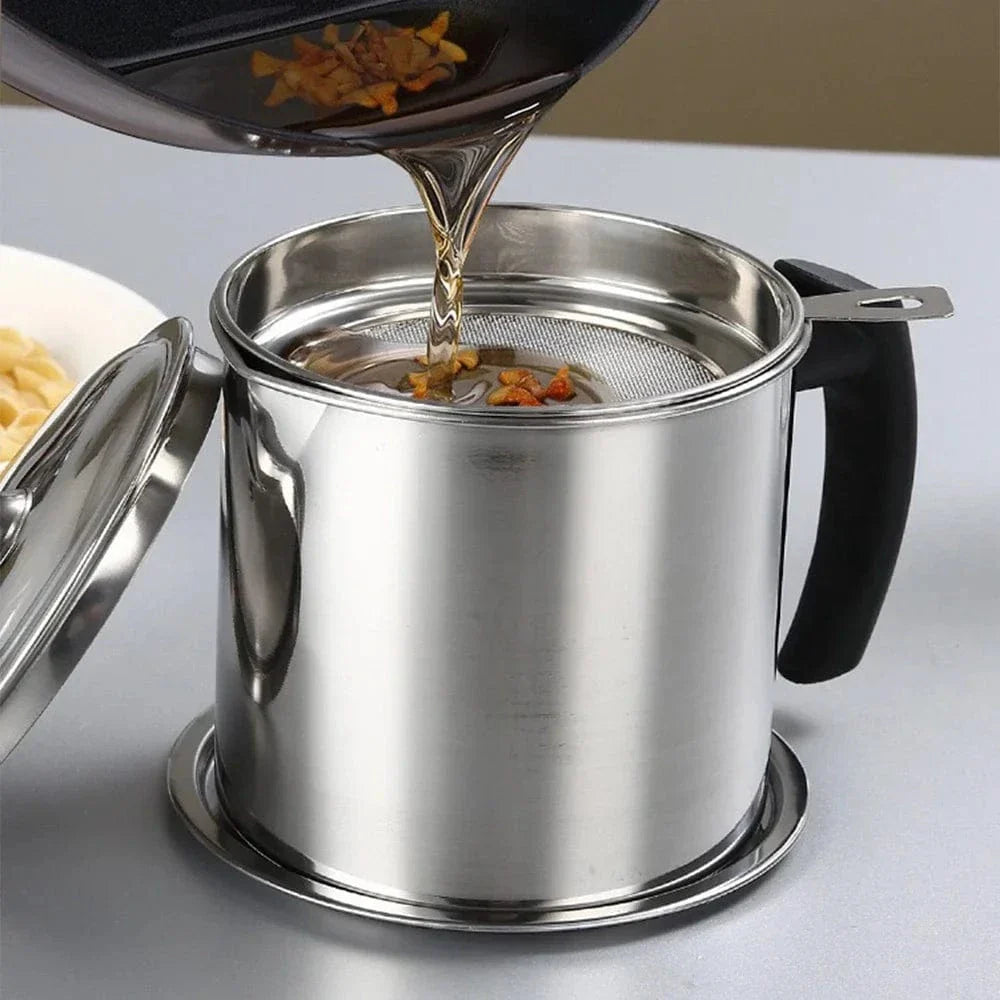 Oil Filter Pot - ابريق تصفية الزيت