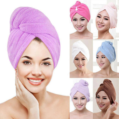 Hair Cotton Towel - منشفة رأس قطن