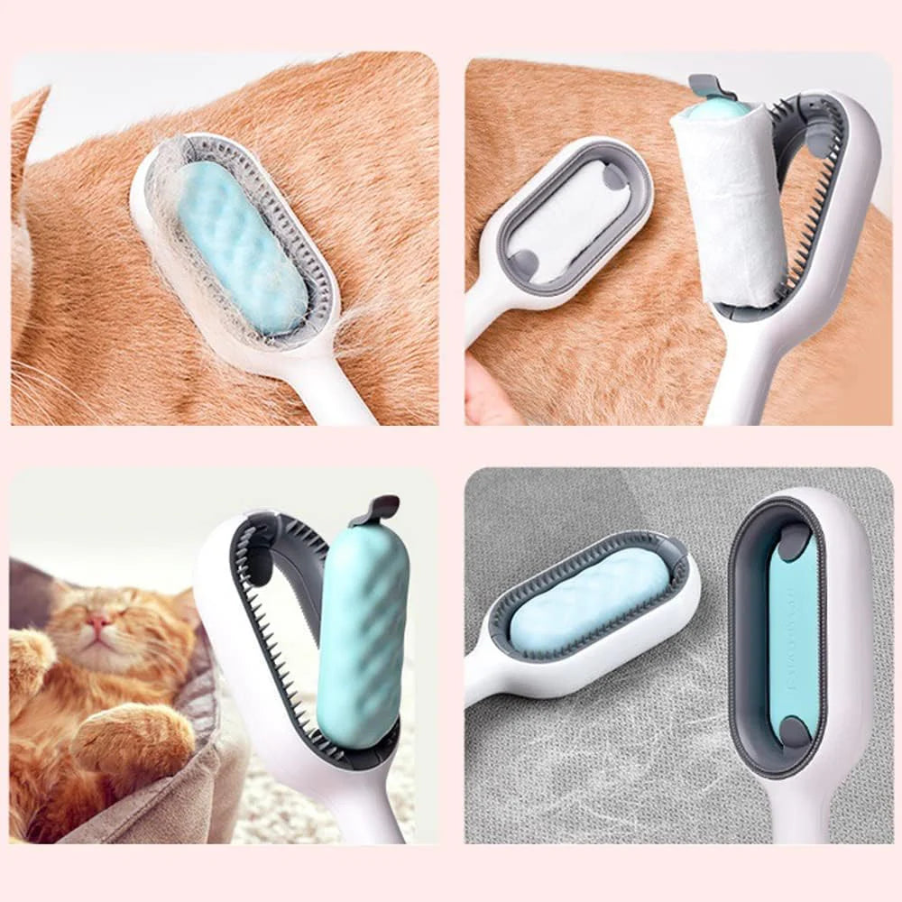 Pet Grooming Comb - فرشاة الحيوانات الأليفة
