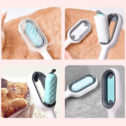 Pet Grooming Comb - فرشاة الحيوانات الأليفة