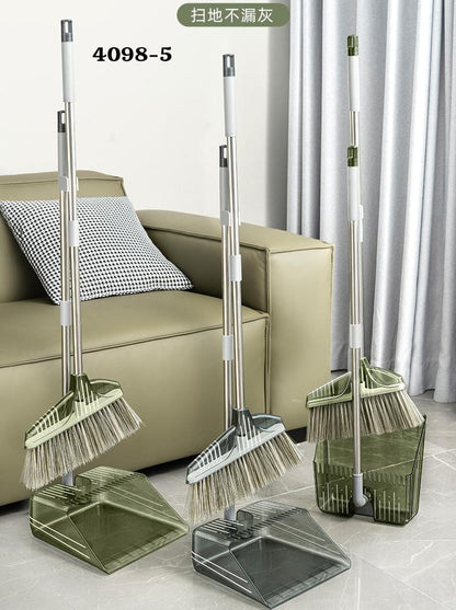 Broom with Dustpan - مكنسة مع مجرود