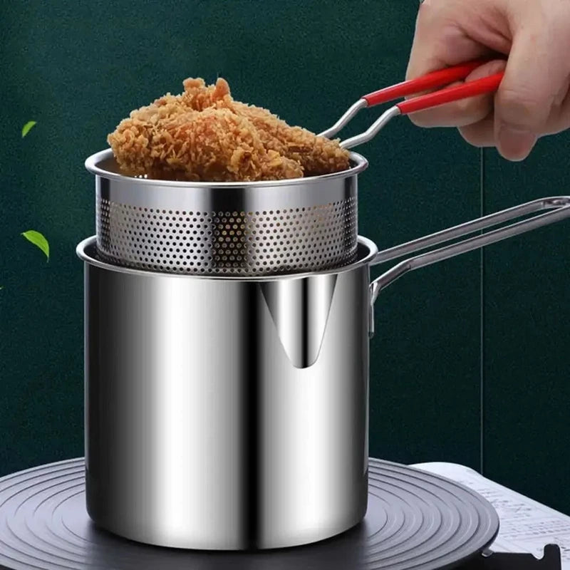 Deep Frying Pot - مقلى ستانلس