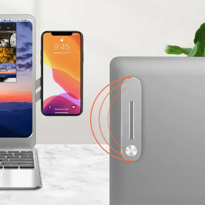 Magnetic Laptop Phone Holder - ستاند هاتف باللابتوب مغناطيس