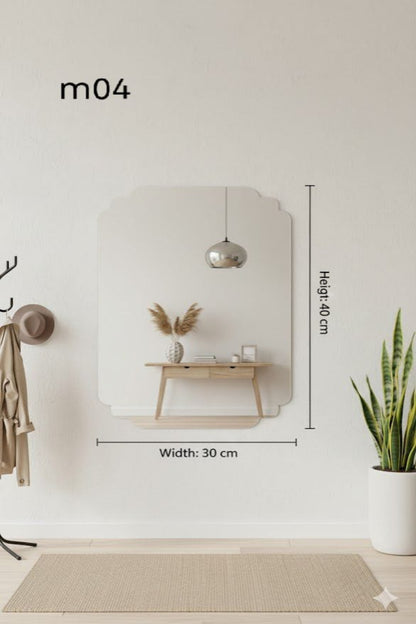 Unbreakable Adhesive Mirror - مرآة تلزيق غير قابلة للكسر