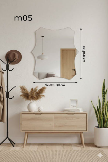 Unbreakable Adhesive Mirror - مرآة تلزيق غير قابلة للكسر