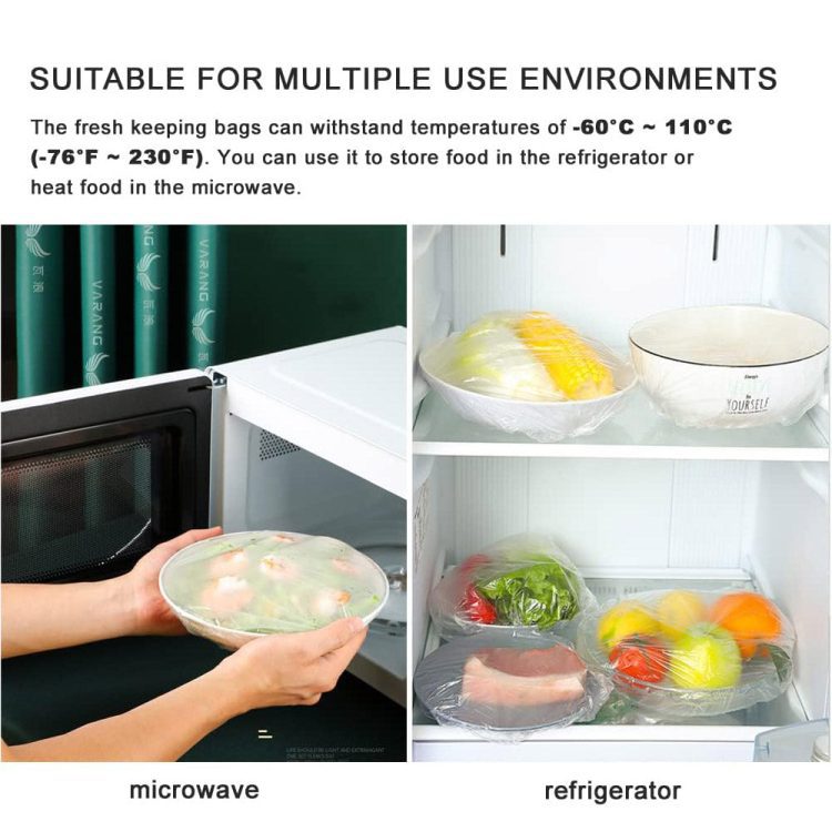 عرض ٣ اكياس نيلون لتغطية الصحون