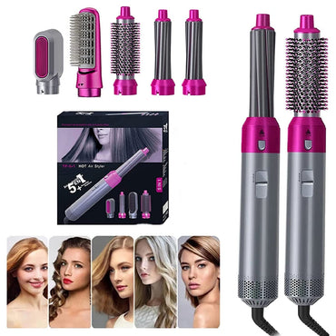 5 in 1 Hot Air Styler hair straightener