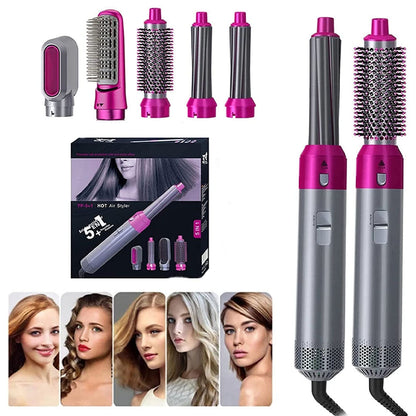 5 in 1 Hot Air Styler hair straightener